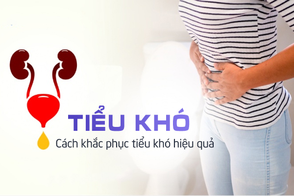 Nguyên nhân tiểu khó và cách khắc phục